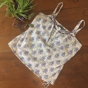 Prana Lavender Floral Tank Top